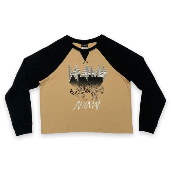 Def Leppard Raglan Shirt - Picture 1 of 2